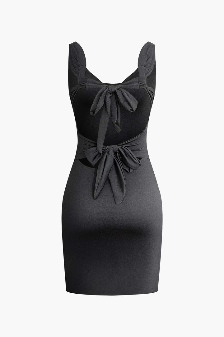 Fashionable women's ruched bodycon mini dress; a sleek, elegant choice for parties, cocktails, or evening events.