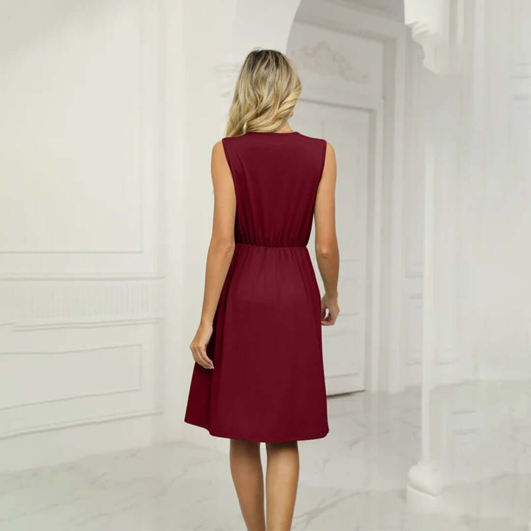 Elegant Midi Dress for Women