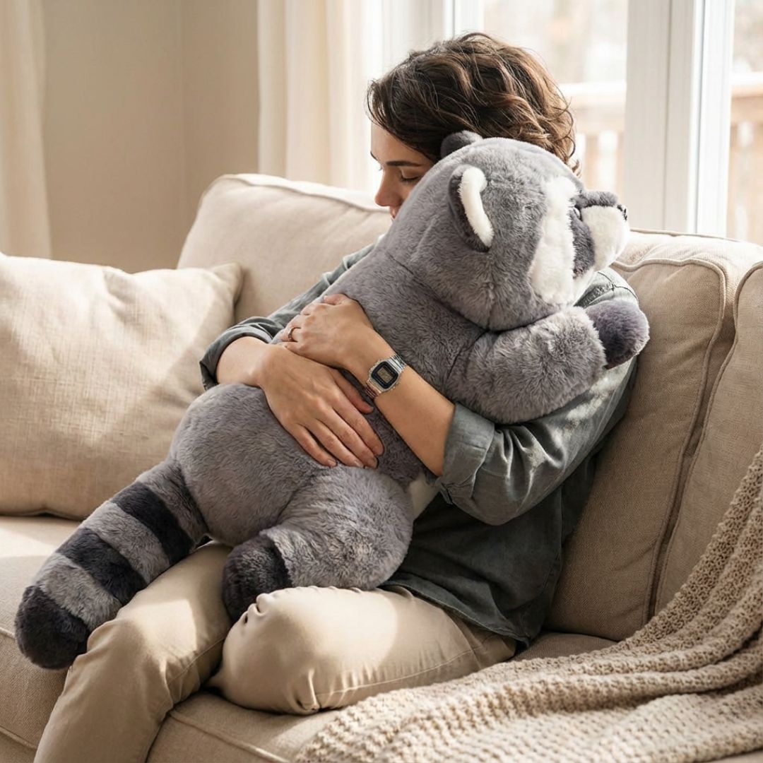 Unisex long comfort pillow, ideal for snuggling & unwinding.