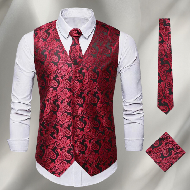 Versatile women's vintage vest, a stylish layering piece for elegant or casual chic outfits.