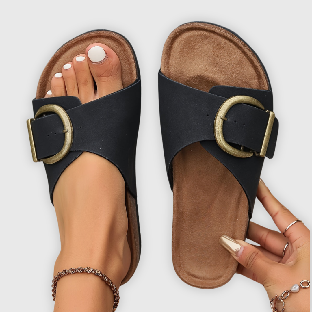 Versatile women's orthopaedic sandals, perfect for casual wear, walking, & stylish comfort.
