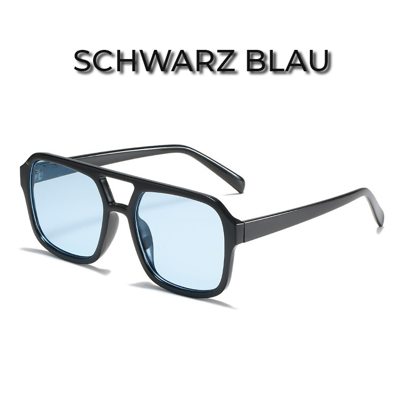 Beach-perfect square candy sunglasses, offering stylish UV protection.