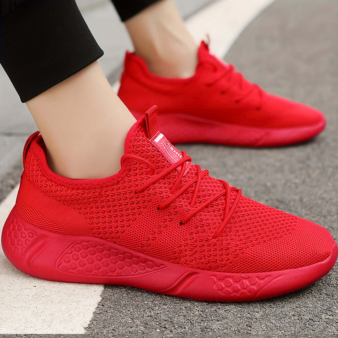 Men's Lightweight Knitted Casual Trainers