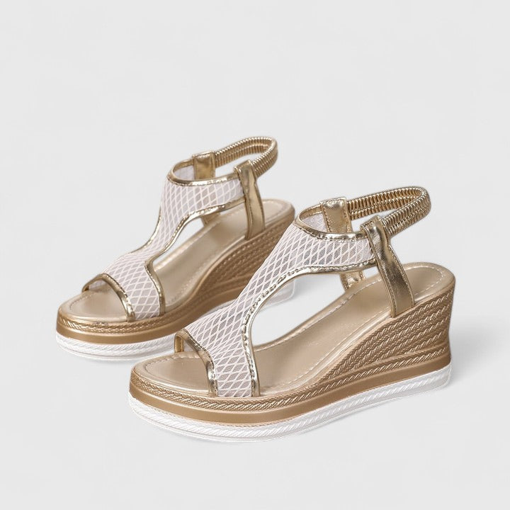Stylish women's summer sandals with orthopedic features and excellent arch support.