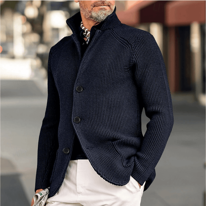 Men's Knit Cardigan Sweater