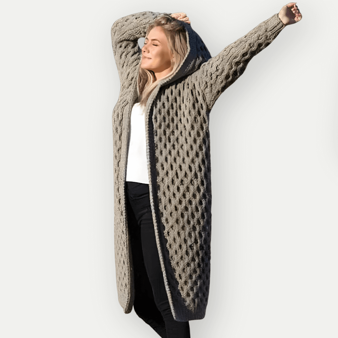 Women's Hooded Long Sleeve Jacket