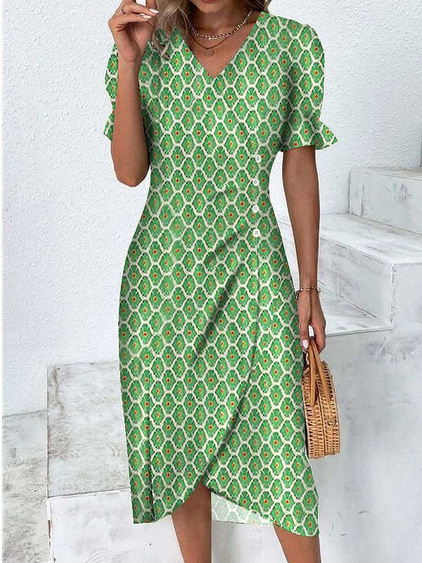 Women's Knee-Length Summer Dress