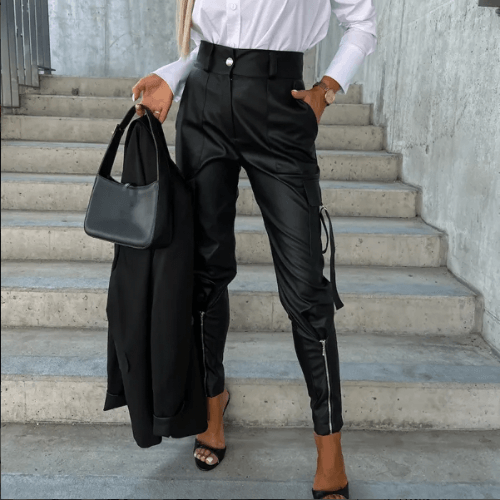Women's High-Waisted Pants