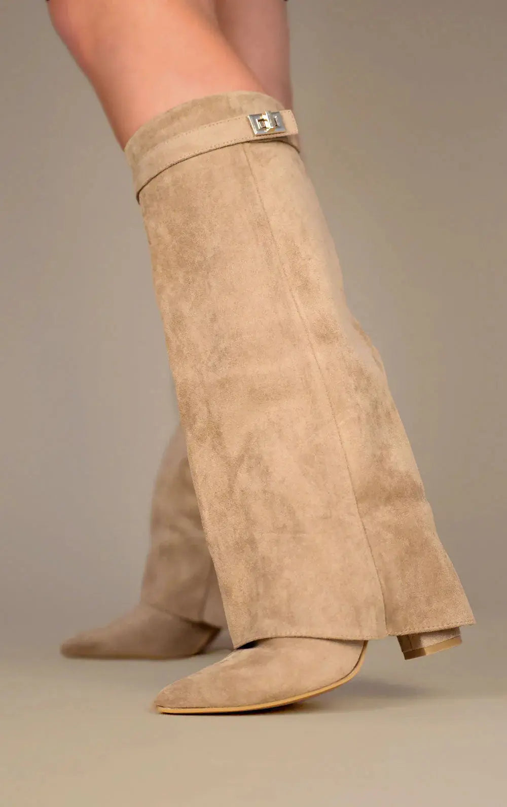 Women's elegant tall boots featuring a refined silhouette & all-day comfort for fall fashion.