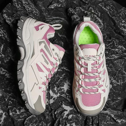 Lightweight women's hiking shoes, perfect for walking & outdoor adventures. Offers comfortable fit & reliable grip.