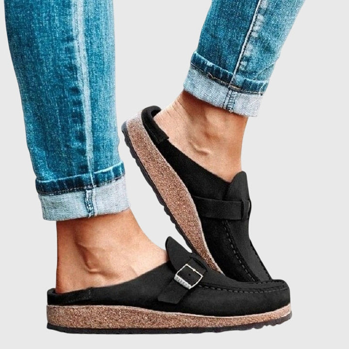 Stylish women's casual sandals, orthopaedic design for pain relief, arch support, & all-day comfort footwear.