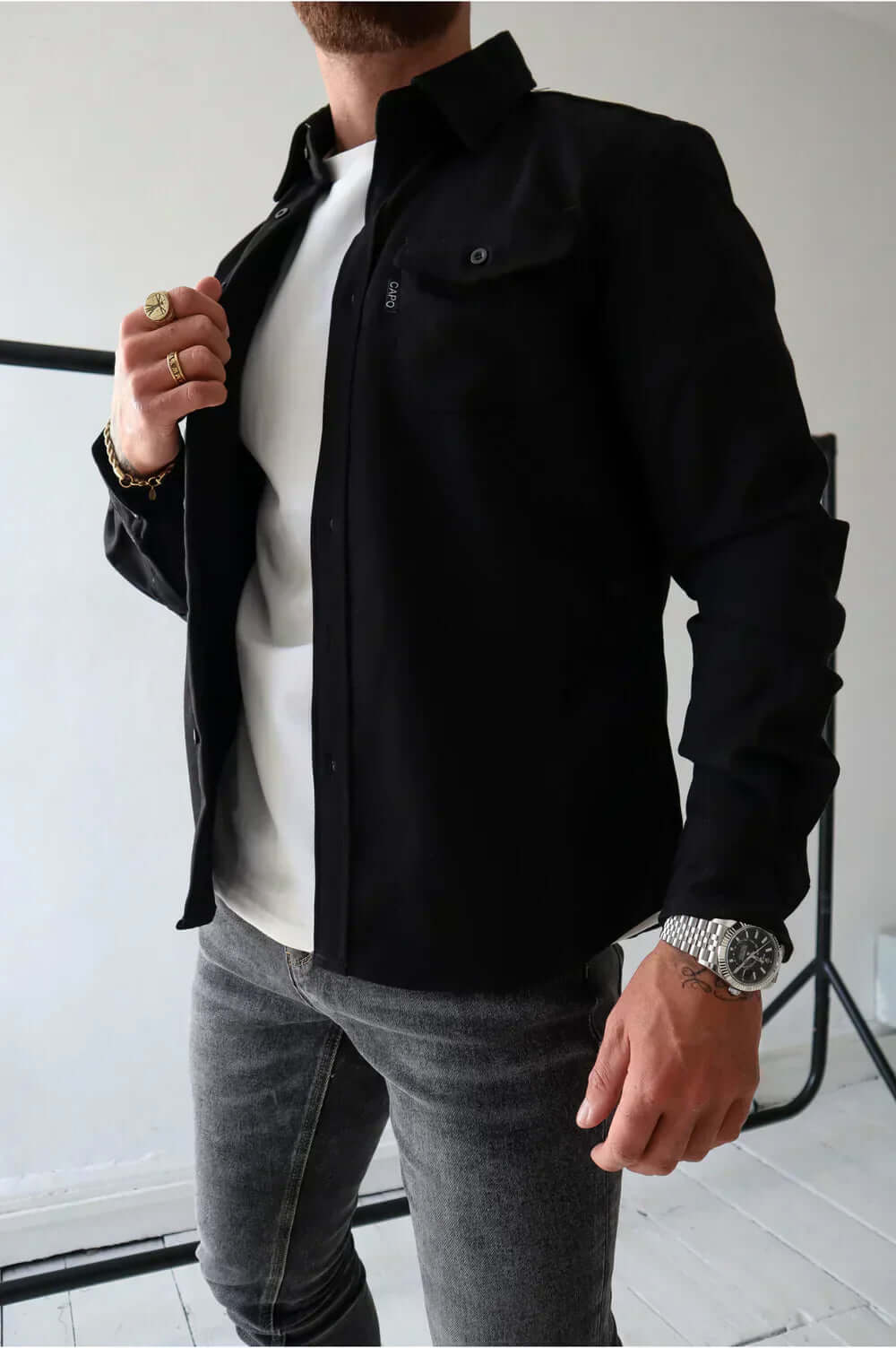 Men's Premium Overshirt - Versatile & Stylish