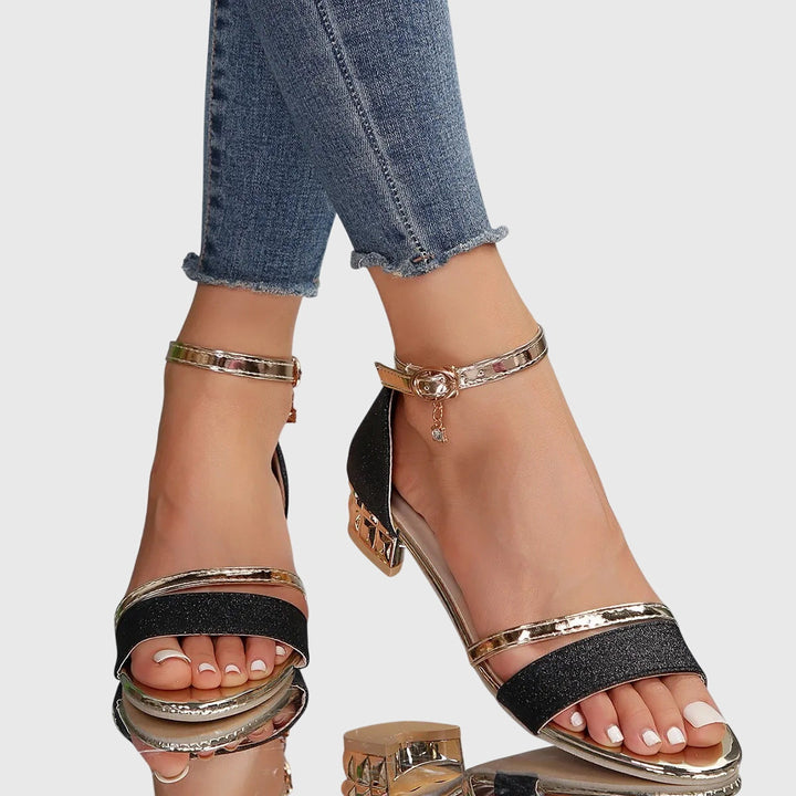 Women's orthopaedic heeled sandals for ultimate comfort, featuring arch support and foot pain relief.