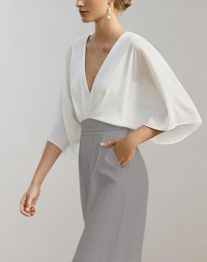 Women's relaxed fit wide leg overall jumpsuit, a casual summer fashion piece with adjustable straps.