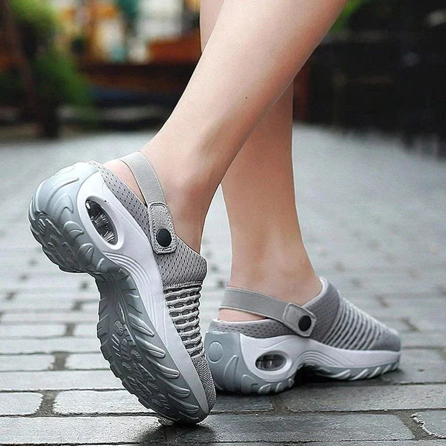 Durable men's air cushion orthopedic shoes for all-day comfort, providing superior arch support.