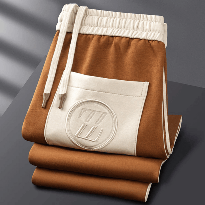Close-up of soft fabric on women's comfort tracksuit set. High-quality loungewear for everyday style.