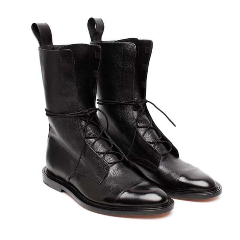 Women's Pointed Vegan Leather Ankle Boots