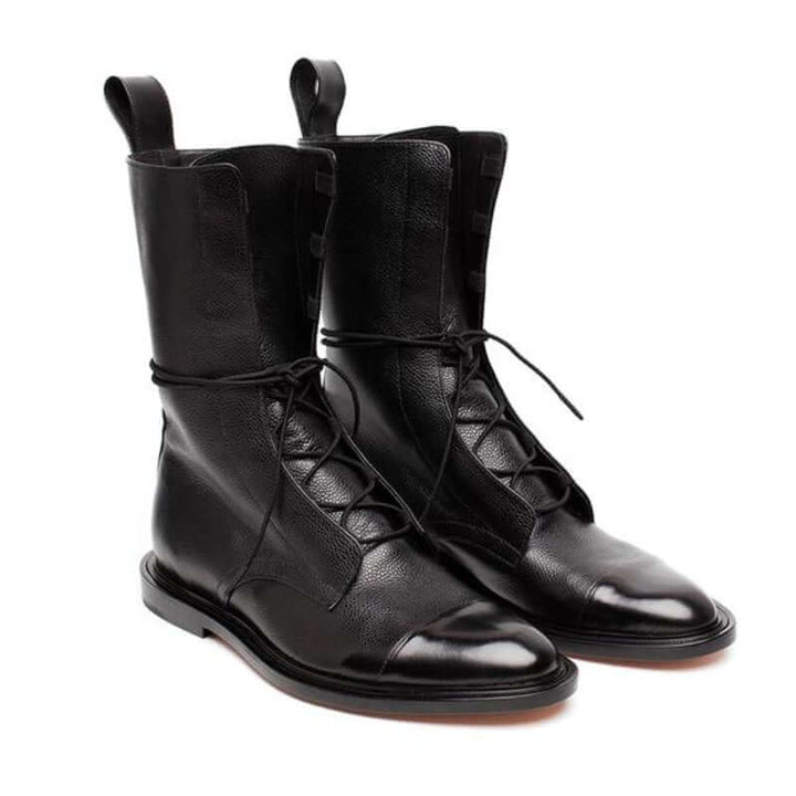 Women's Pointed Vegan Leather Ankle Boots