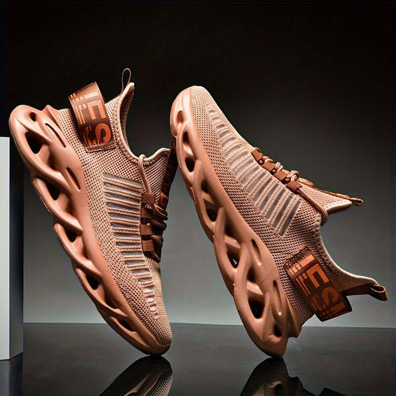Men's Breathable Knit Running Shoes