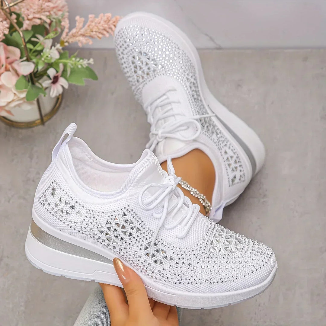 Women's premium orthopedic walking shoes with arch support for all-day comfort.