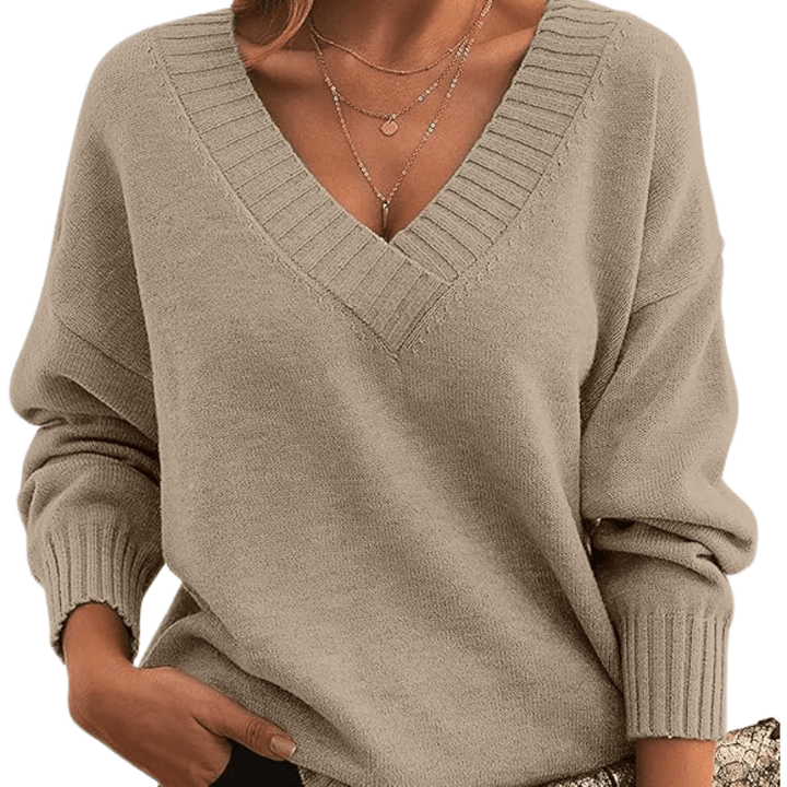 Women's V-Neck Sweater
