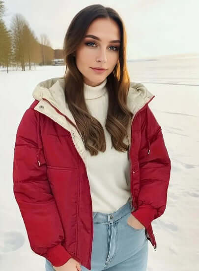 Women's Fleece Hooded Jacket