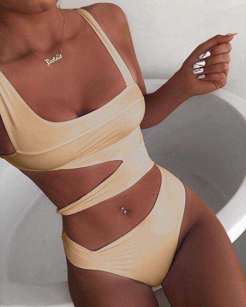 Push-Up One-Piece Swimsuit for Women