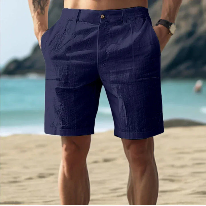 Men's casual summer chino shorts, designed for everyday wear. Lightweight & comfortable, perfect for warm weather.
