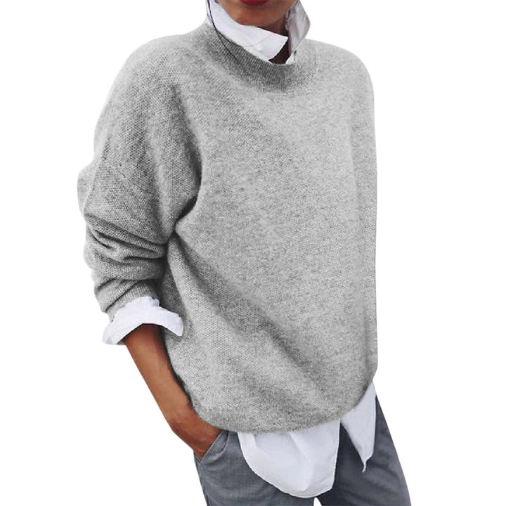 Versatile men's classic crew neck sweater. Comfortable long sleeve pullover for casual layering & timeless style.