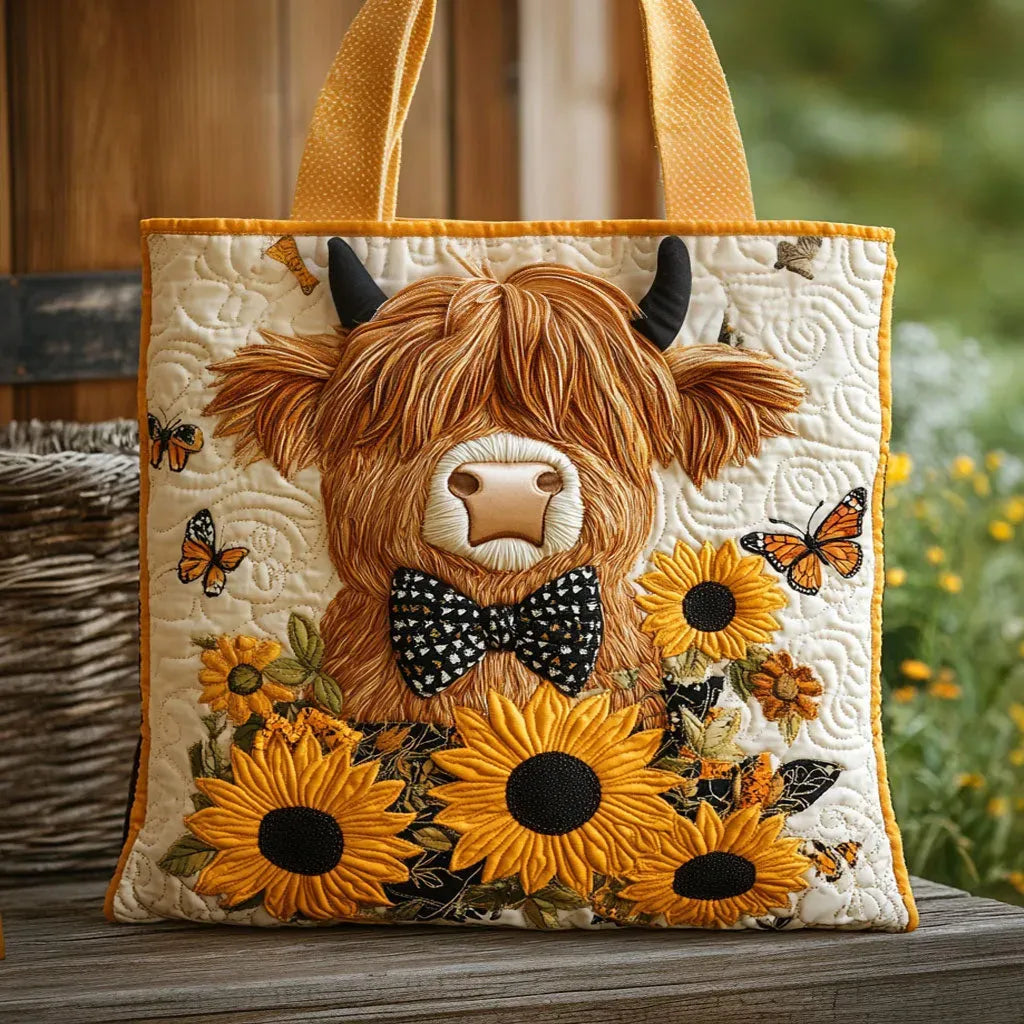 Women's stylish quilted shoulder bag with butterfly & bow details. Elegant fashion accessory, perfect gift.