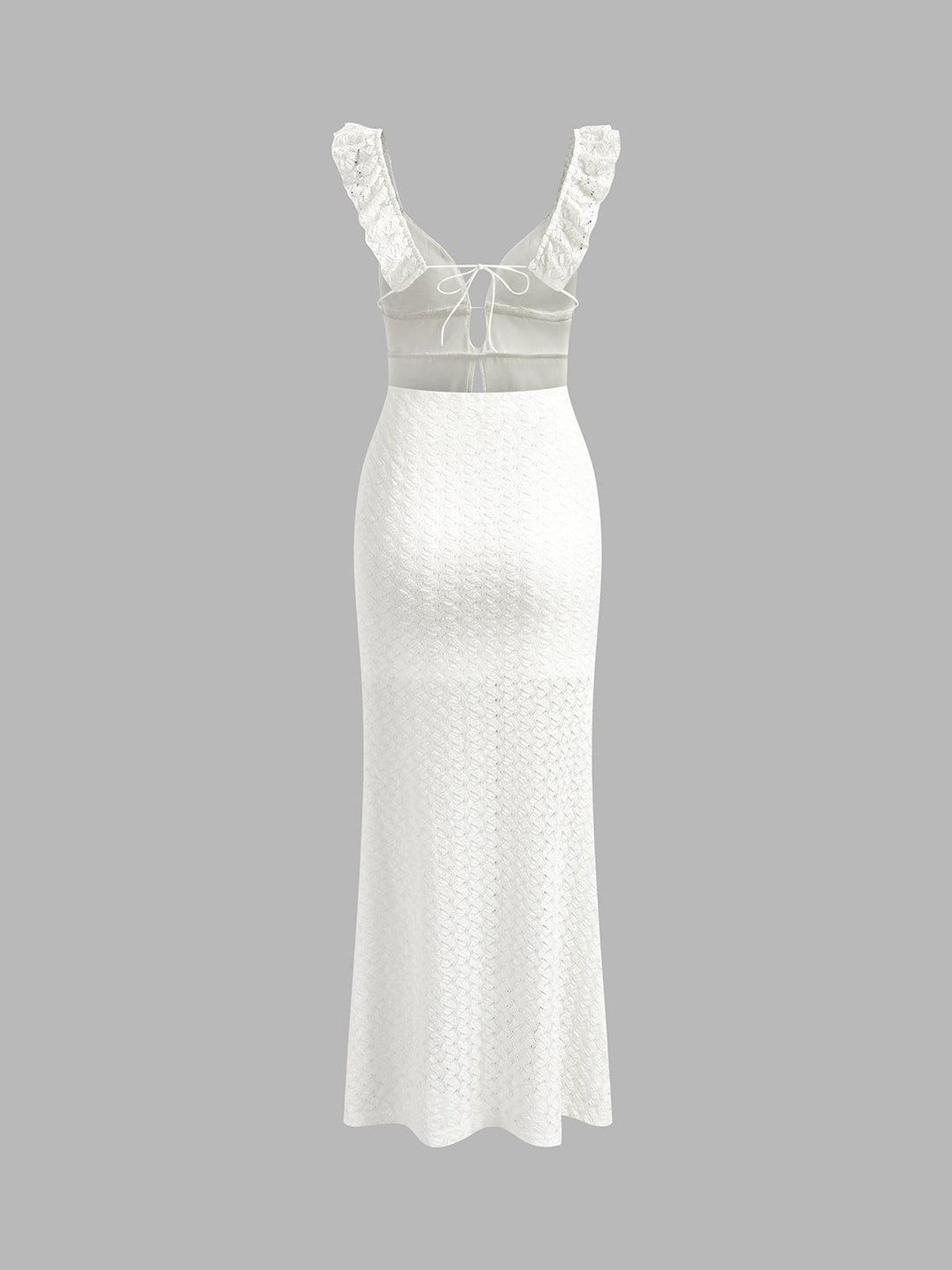 Elegant women's mermaid evening dress with stylish cut-outs, a perfect formal gown for prom or gala events.