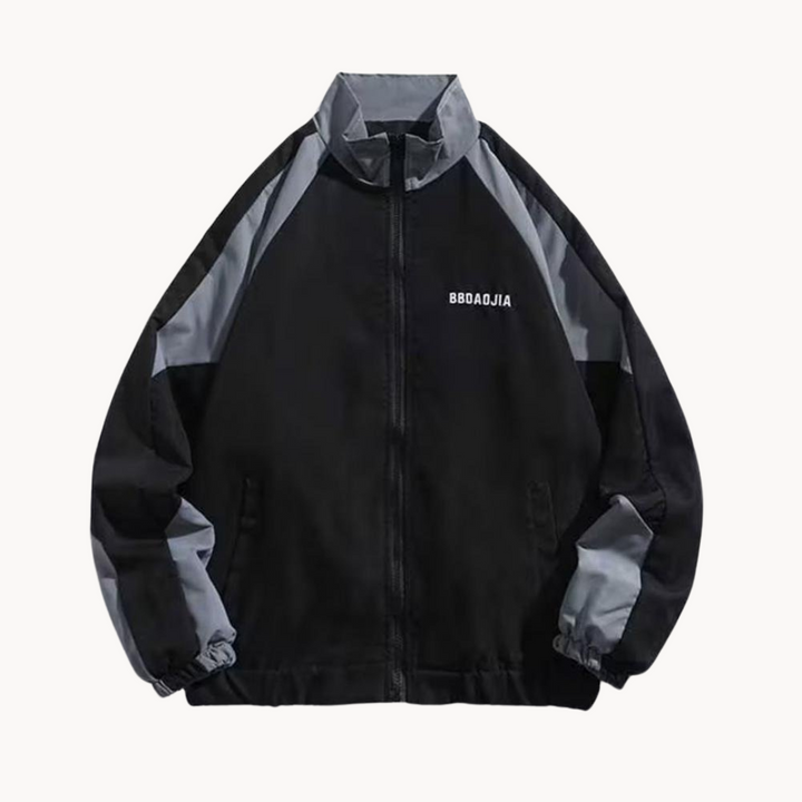 Comfortable Men's Meridian stretch performance jacket, perfect athletic wear for gym, sports, or everyday casual.