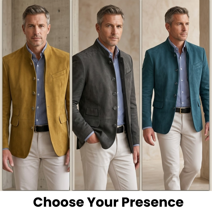 Versatile men's casual button-up cardigan, great for effortless modern smart-casual style.