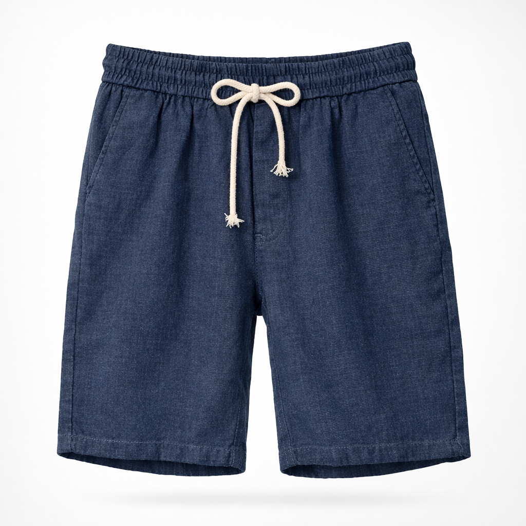 Men's casual drawstring shorts, relaxed fit for summer comfort. Great for beach days, vacation, or everyday style.