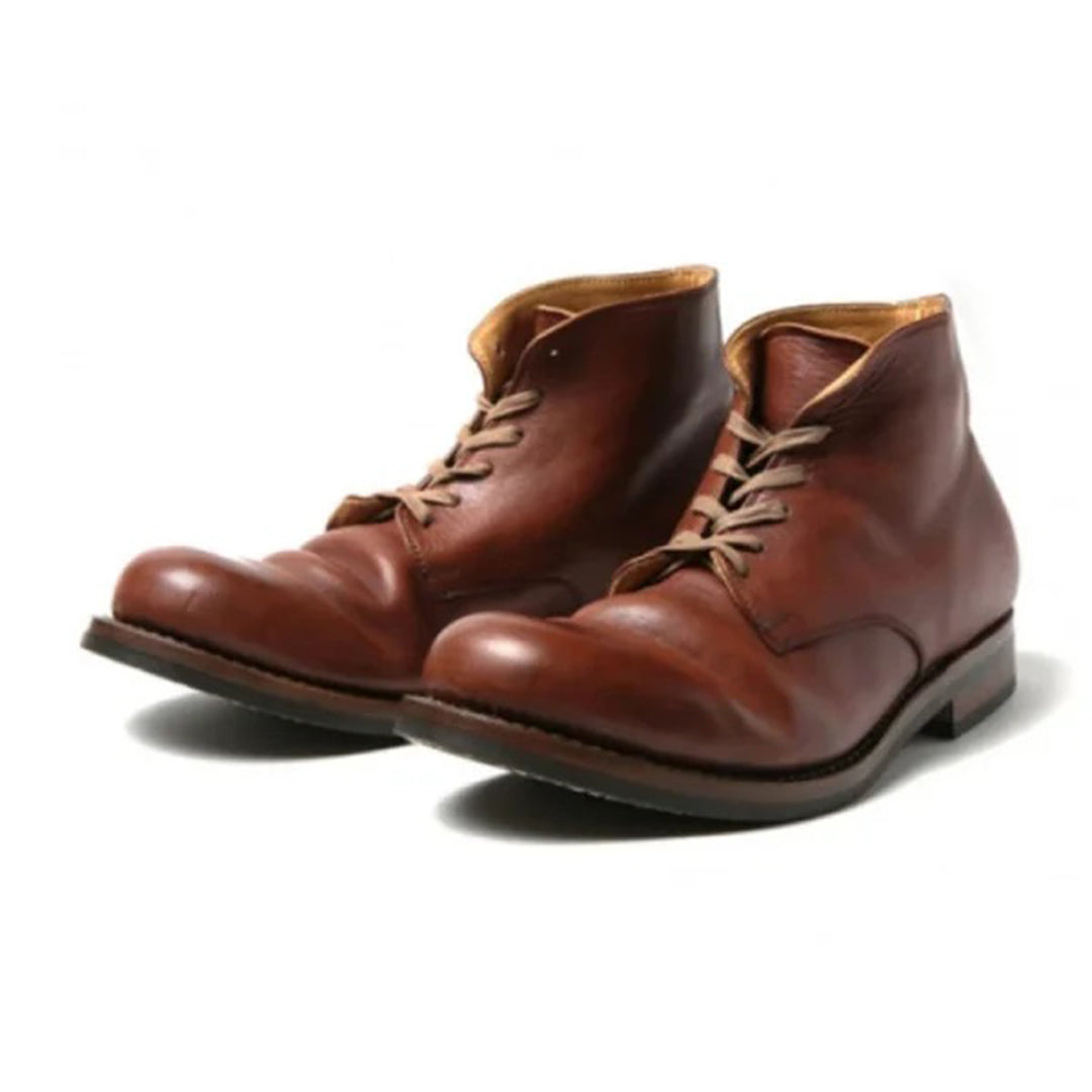 Stylish men's black Rurek ankle boots, classic slip-on design, comfortable & durable for walking and fashion.
