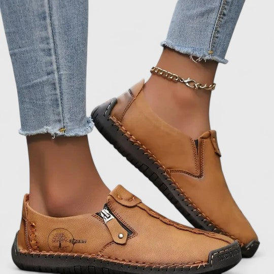 Elegant women's comfort shoes for all-day foot support, pain relief, and comfortable walking.