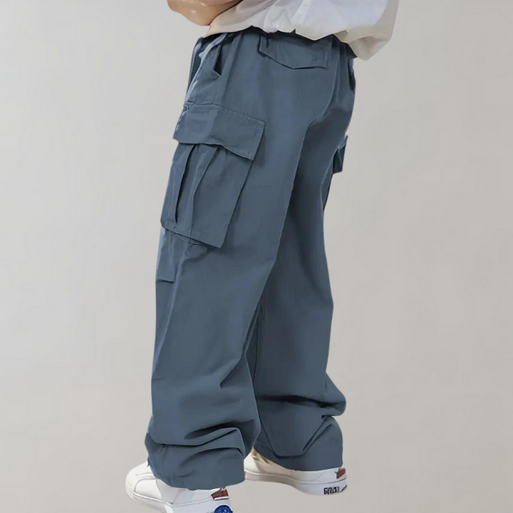 Quality men's loose fit cargo pants. Durable & comfortable for lasting casual style.