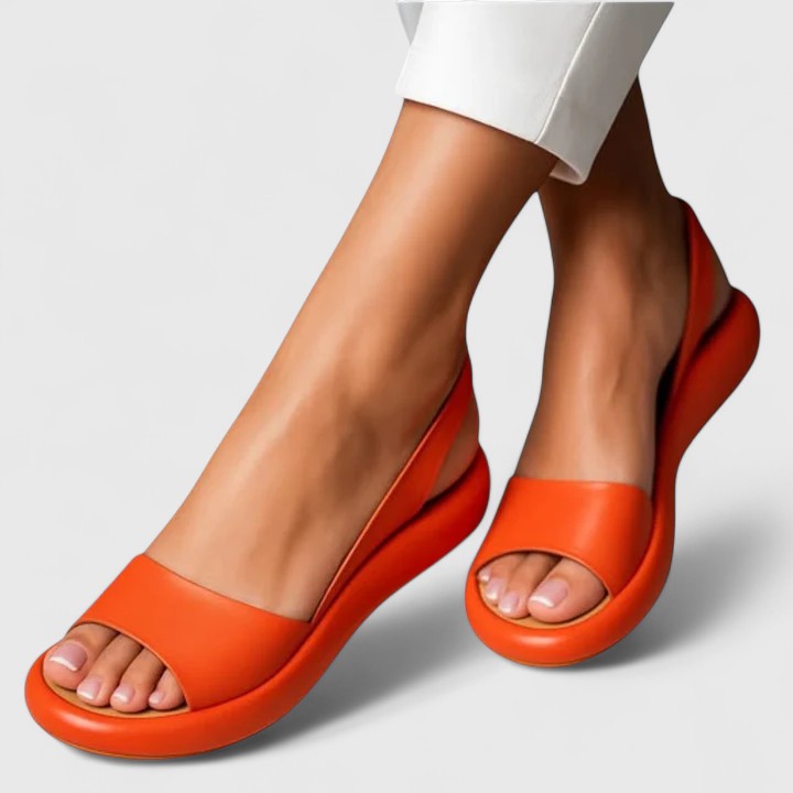 Stylish Women's Emrynn Orthopedic Sandals with arch support. Perfect slip-on comfort footwear for summer.