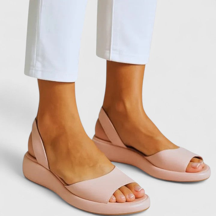 Vibrant Women's Emrynn Orthopedic Sandals, combining stylish design with essential arch support for comfort.
