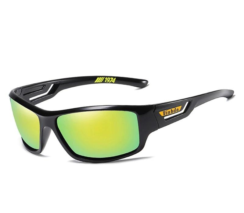 Sleek unisex sporty polarized sunglasses. UV400 protection for hiking, fishing & outdoor adventures.