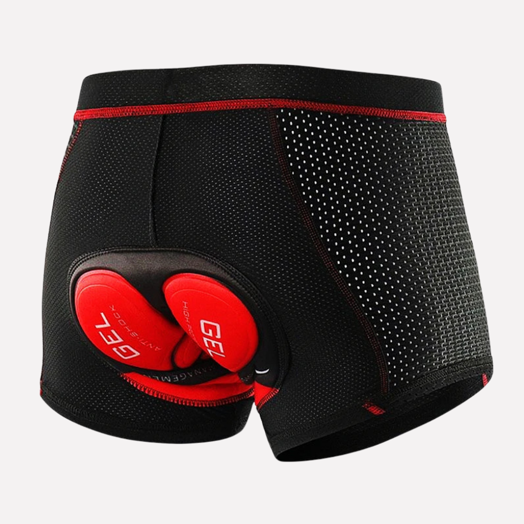 Men's performance cycling shorts with ergonomic fit for enhanced comfort and ride efficiency.