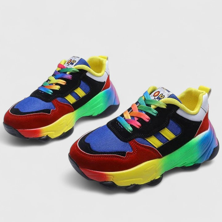 Lightweight women's orthopaedic sneakers, designed for daily walking comfort and essential foot support.