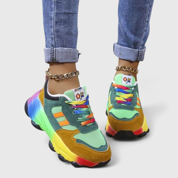 Comfortable women's orthopaedic walking footwear, offering excellent support for long walks and daily wear.