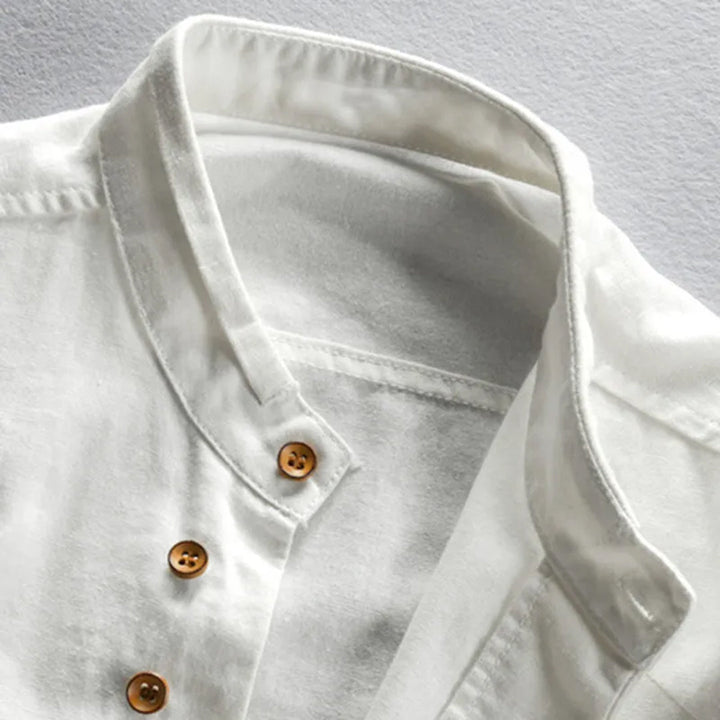 Versatile men's long sleeve shirt, ideal for casual, formal, or business casual outfits. A true wardrobe essential.