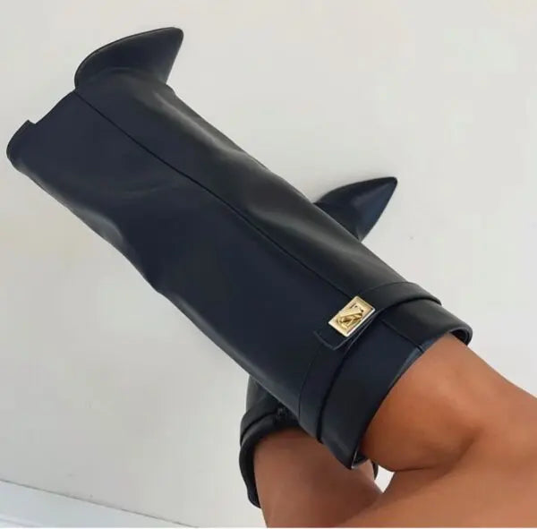Sophisticated women's formal tall boots, designed for elegant events and enduring comfort.