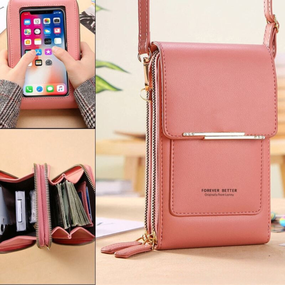 Versatile women's touchscreen bag, combining fashion and function for modern women.
