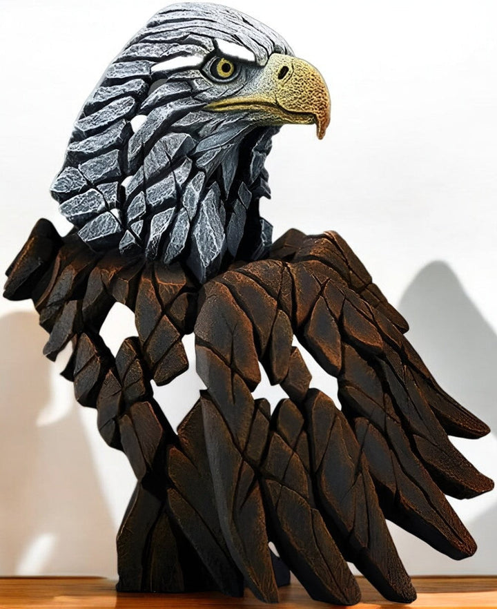 Resin prehistoric animal figure, glowing unique home decor creating a mystical shelf display.