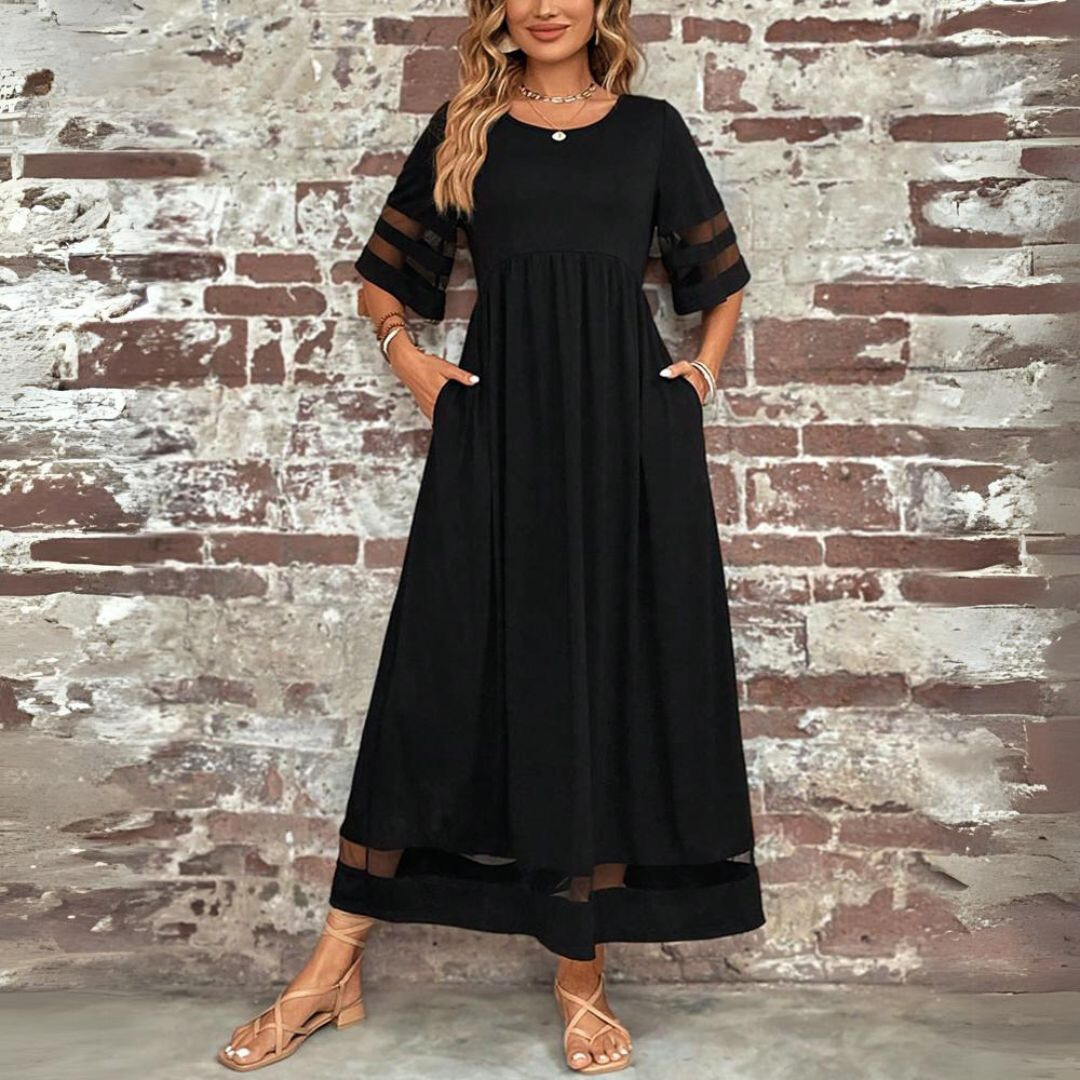 Chic women's maxi dress, perfect for a flattering and elegant look in any versatile setting.