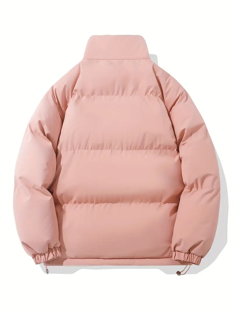 Men's zip-up hooded jacket, classic design, warm & stylish outerwear for cool weather.