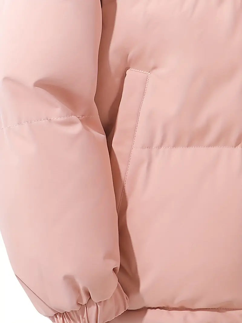 Comfortable men's hooded jacket, classic and warm, ideal for winter fashion.